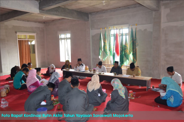 Jelang Akhir Tahun Anggaran, Yayasan Saraswati Gelar Rapat Koordinasi